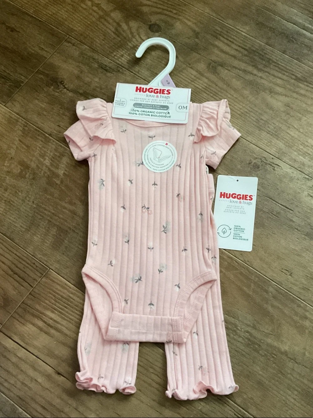 ORGANIC COTTON BODYSUIT & PANT SET